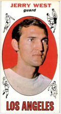 Jerry West #90 - 1969 Topps - L.A. Lakers