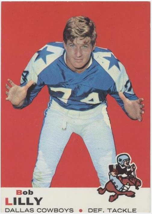 Bob Lilly #53 - 1969 Topps - Dallas Cowboys