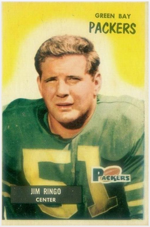 Jim RIngo #70 - 1955 Bowman - Packers