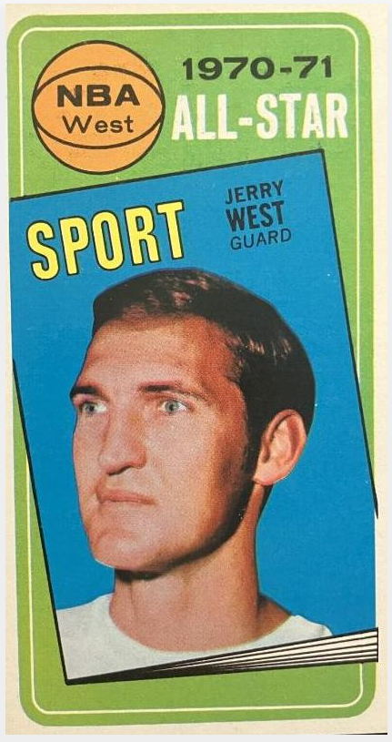 Jerry West #107 - 1970 Topps All Stars - Lakers