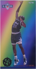 Shaquille O'neal #7 - 1993 Fleer Jam Session Second Year Stars - Magic