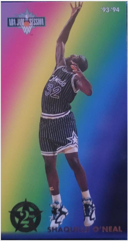 Shaquille O'neal #7 - 1993 Fleer Jam Session Second Year Stars - Magic
