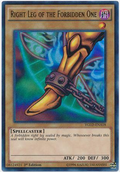 Right Leg of The Forbidden One #YGLD-ENA18 (1st Edition) - Ultra Rare)