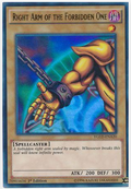 Right Arm of The Forbidden One #YGLD-ENA20 (1st edition) - Ultra Rare