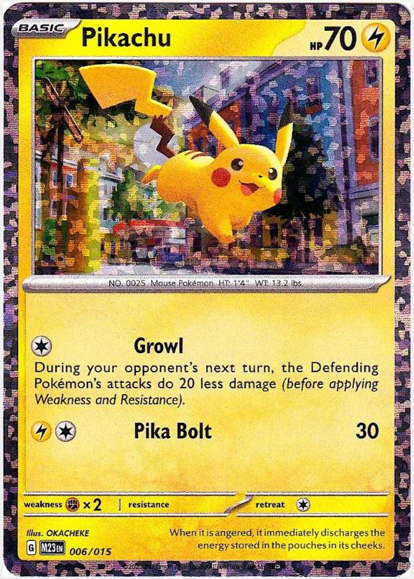 Pikachu #6 McDonald's