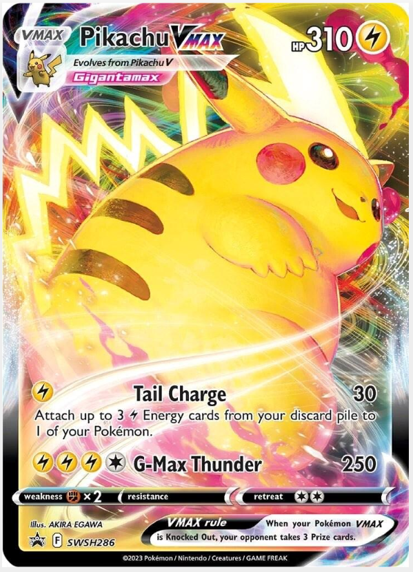 Pikachu V Max #SWSH286
