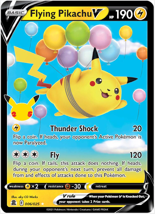 Flying Pikachu #6
