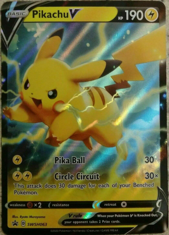 Pikachu V #SWSH063